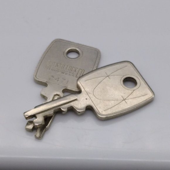 Presto Other Vintage Presto Lock 247 Luggage Key Pair Poshmark